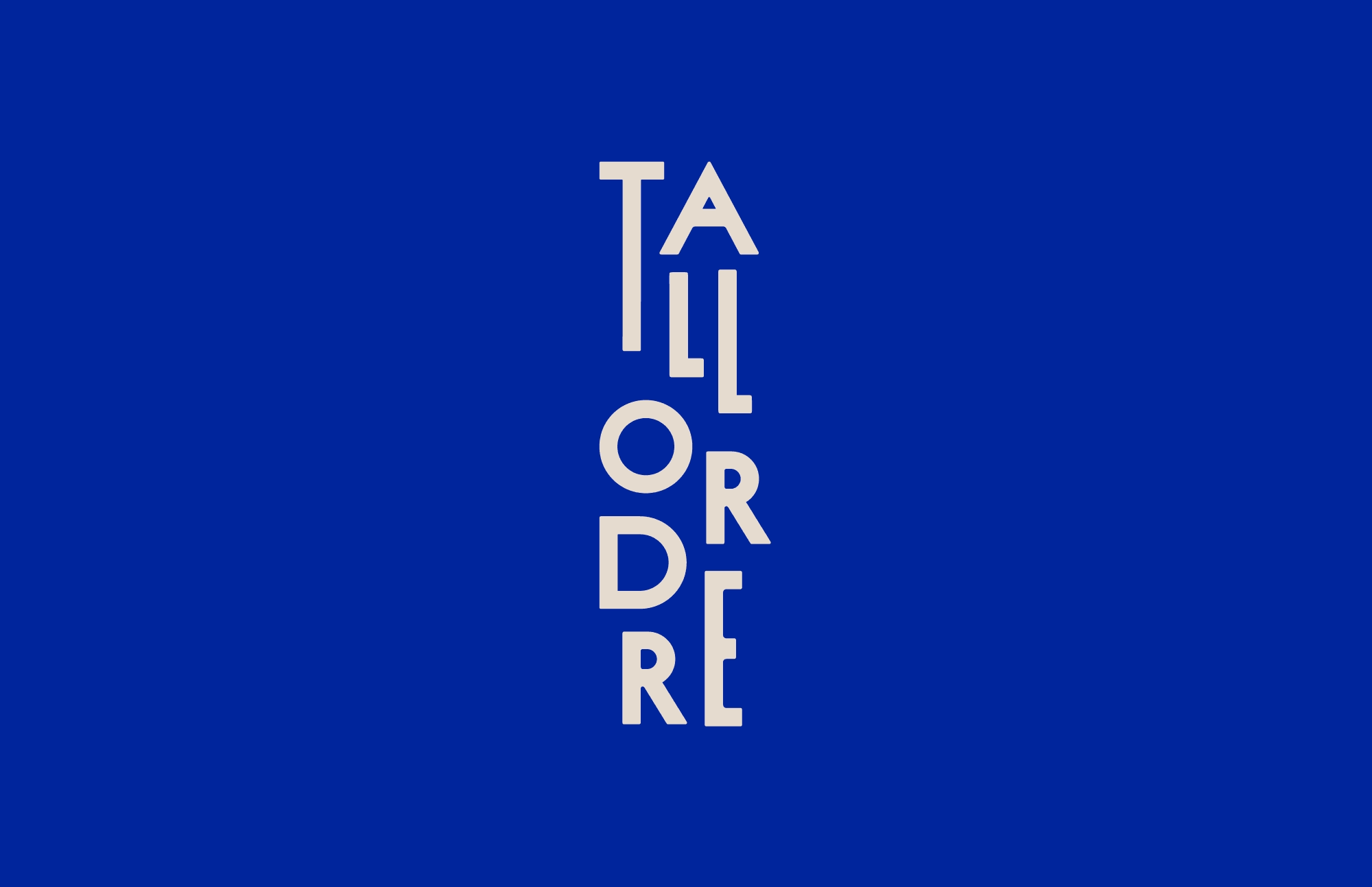 Tall order 1